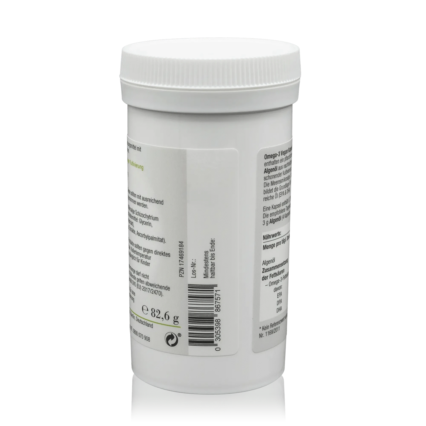 Norsan Algenöl Omega 3 vegane Kapseln (80 St.) - ROTE.PLACE