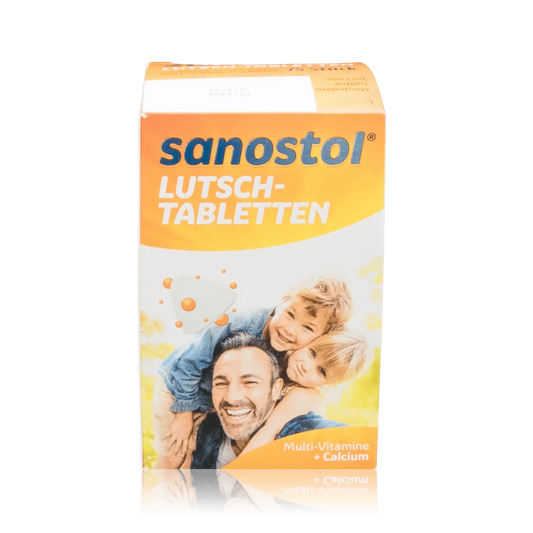 Sanostol Lutschtabletten mit Multi-Vitaminen und Calcium - ROTE.PLACE