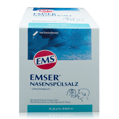 Emser Nasenspülsalz mit natürlichem Emser Salz - 100 Stück - Vorderansicht