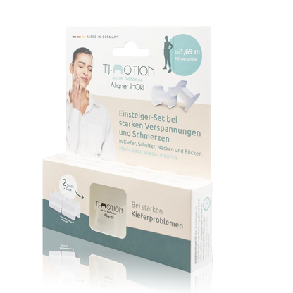 TJ-Motion be in balance Aligner SHORT - bis 1,69m Körpergröße - 1 Stück - Vorderansicht schräg