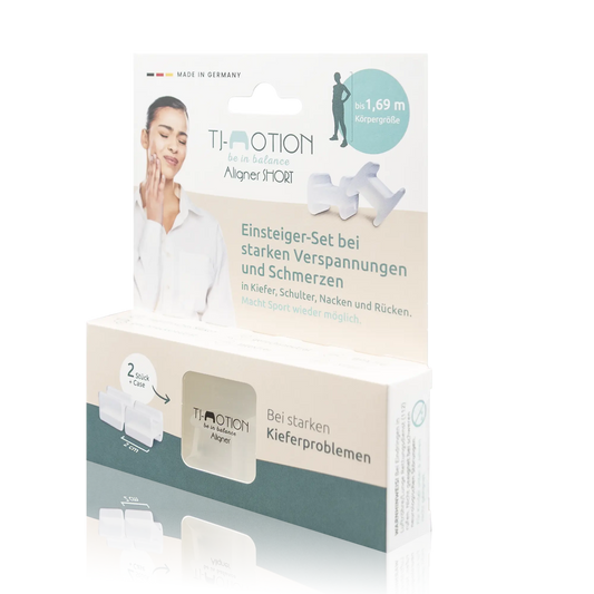 TJ-Motion be in balance Aligner SHORT - bis 1,69m Körpergröße - 1 Stück - Vorderansicht schräg