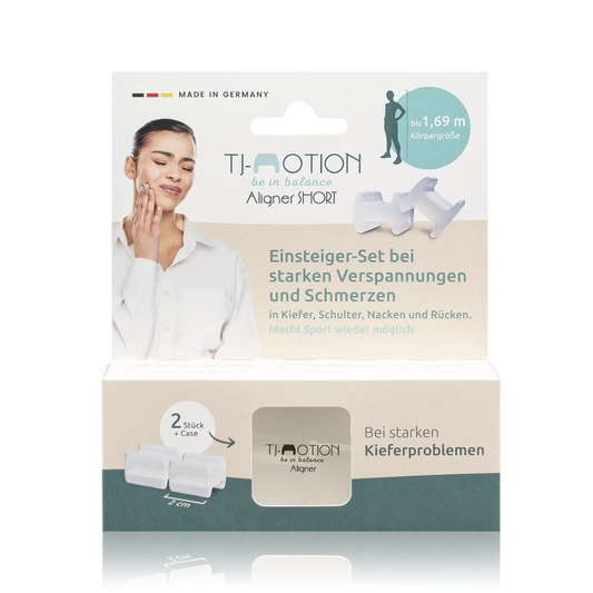 TJ-Motion be in balance Aligner SHORT - bis 1,69m Körpergröße - 1 Stück - Vorderansicht