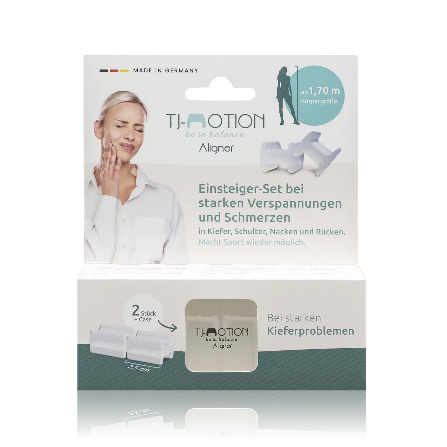 TJ-Motion be in balance Aligner - ab 1,70m Körpergröße - 1 Stück - Vorderansicht