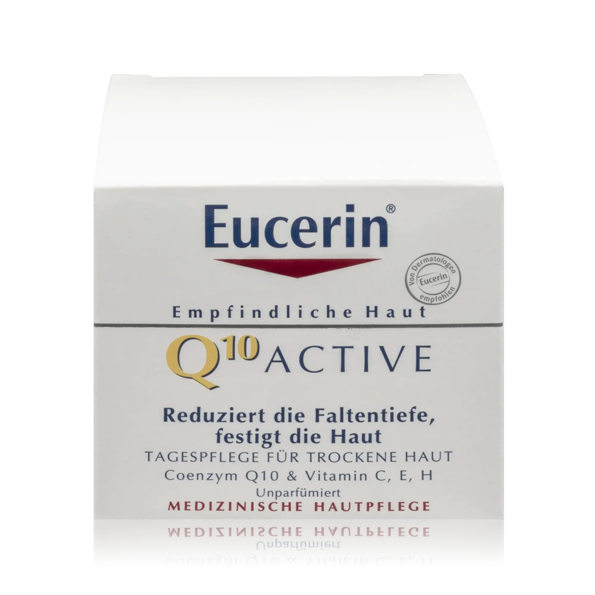 Eucerin Q10 Active Tagescreme - Sanfte Anti-Falten-Pflege speziell für empfindliche Haut (50 ml) - ROTE.PLACE