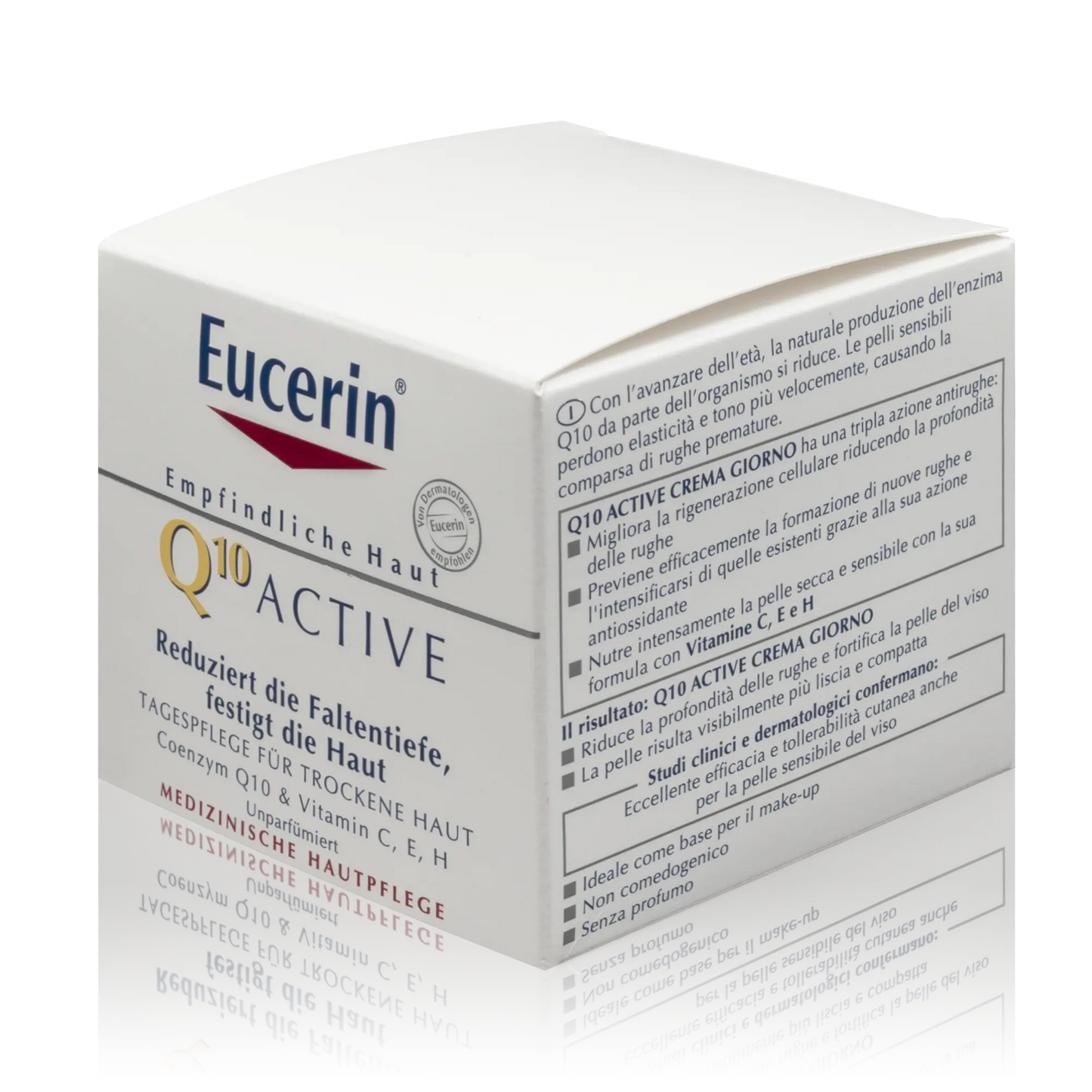 Eucerin Q10 Active Tagescreme - Sanfte Anti-Falten-Pflege speziell für empfindliche Haut (50 ml) - ROTE.PLACE