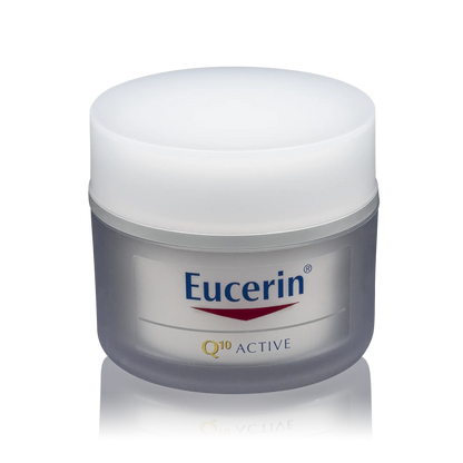 Eucerin Q10 Active Tagescreme - Sanfte Anti-Falten-Pflege speziell für empfindliche Haut (50 ml) - ROTE.PLACE