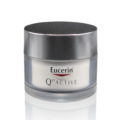 Eucerin Q10 Active Tagescreme - 50 ml - Vorderansicht Cremedose