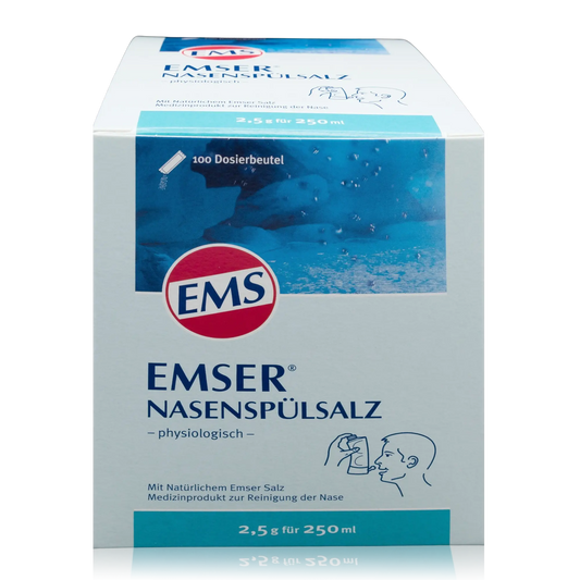 Emser Nasenspülsalz mit natürlichem Emser Salz (100 St.) - ROTE PLACE