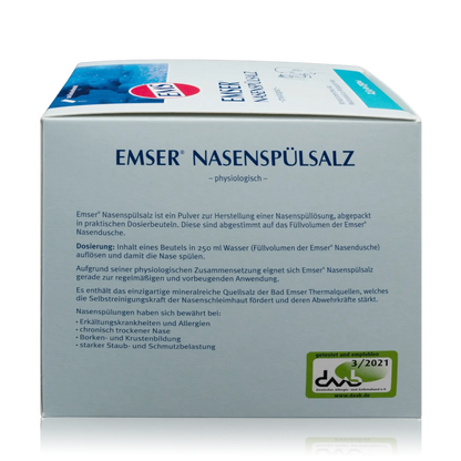 Emser Nasenspülsalz mit natürlichem Emser Salz (100 St.) - ROTE PLACE