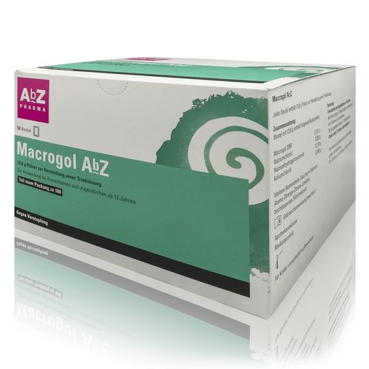 Macrogol AbZ gegen akute und chronische Verstopfung (100 St.) - ROTE.PLACE