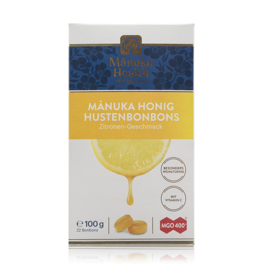 Manuka Honig Hustenbonbons Zitronen Geschmack (100g) - ROTE.PLACE