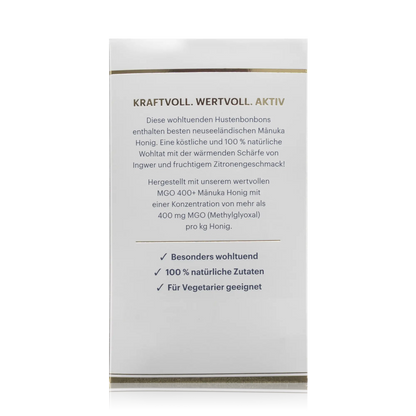 Manuka Honig Hustenbonbons Ingwer-Zitronen Geschmack (100g) - ROTE.PLACE