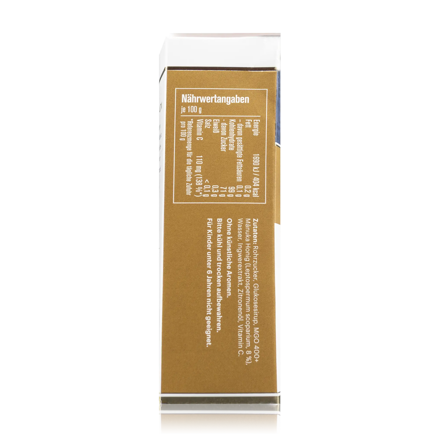 Manuka Honig Hustenbonbons Ingwer-Zitronen Geschmack (100g) - ROTE.PLACE