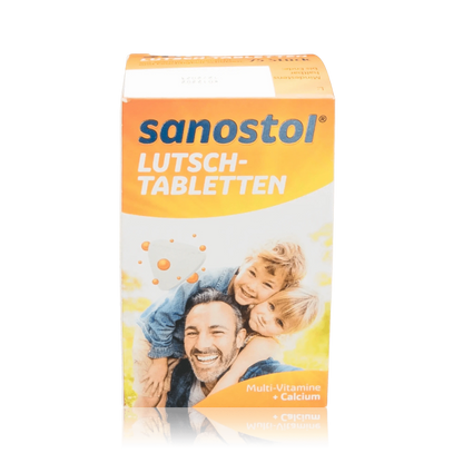 Sanostol Lutschtabletten mit Multi-Vitaminen und Calcium - ROTE.PLACE