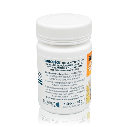 Sanostol Lutschtabletten mit Multi-Vitaminen und Calcium - ROTE.PLACE
