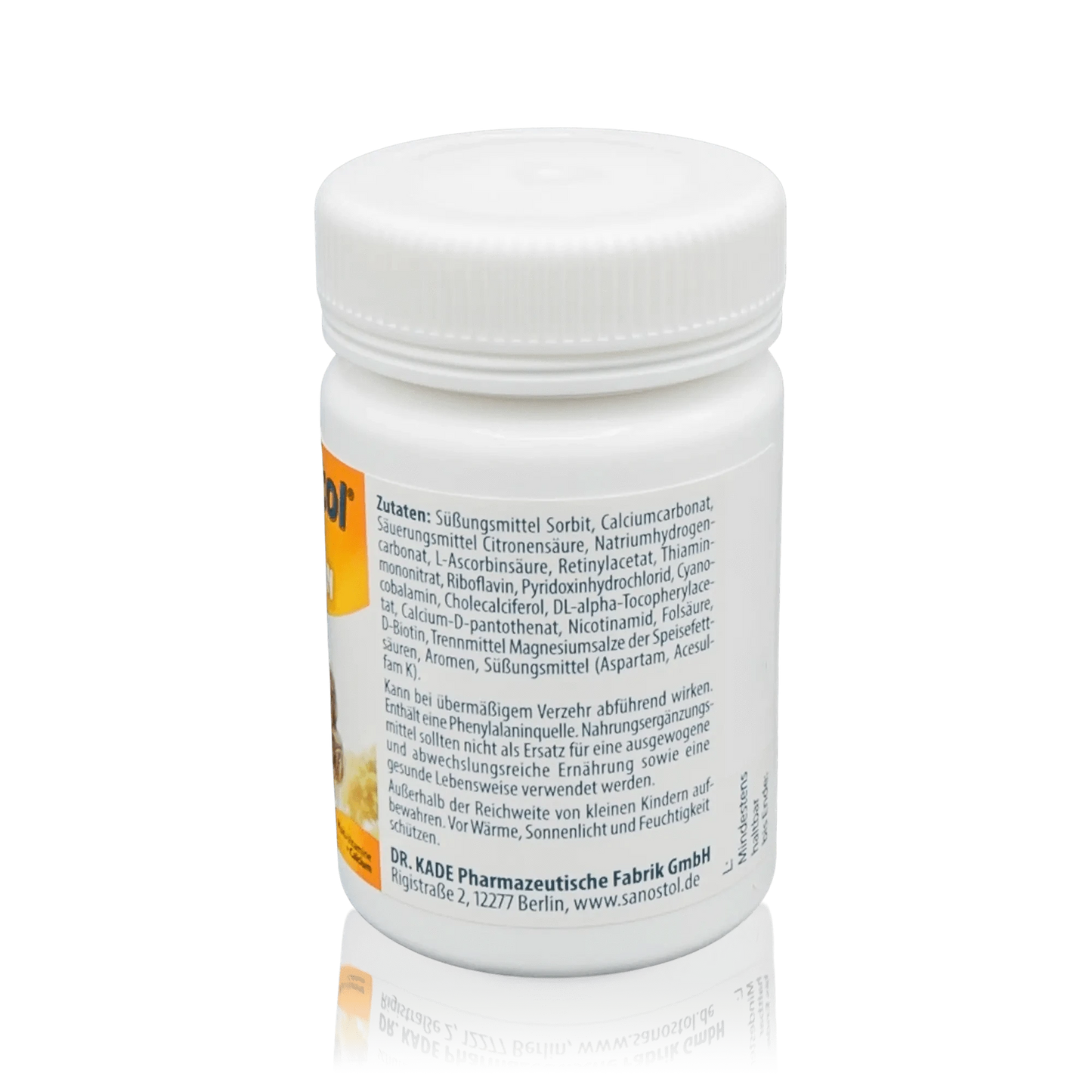 Sanostol Lutschtabletten mit Multi-Vitaminen und Calcium - ROTE.PLACE