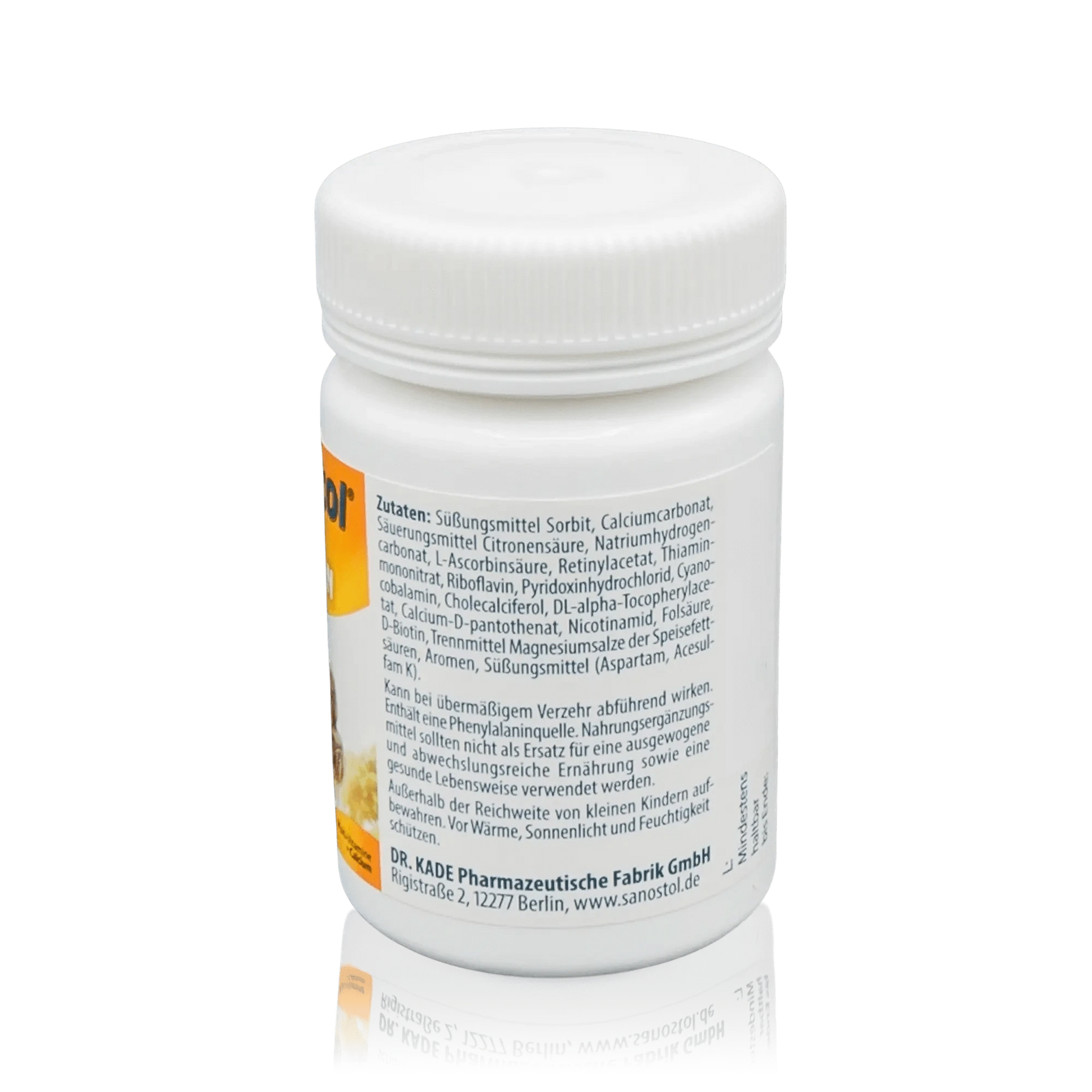 Sanostol Lutschtabletten mit Multi-Vitaminen und Calcium - ROTE.PLACE