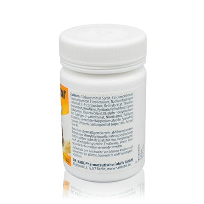 Sanostol Lutschtabletten mit Multi-Vitaminen und Calcium - ROTE.PLACE