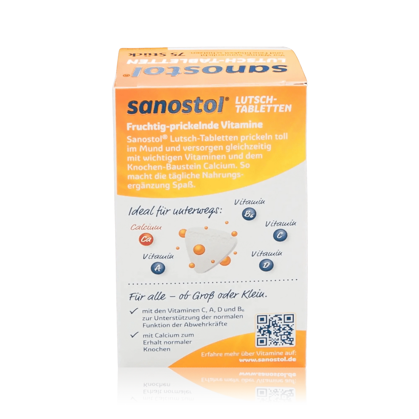 Sanostol Lutschtabletten mit Multi-Vitaminen und Calcium - ROTE.PLACE