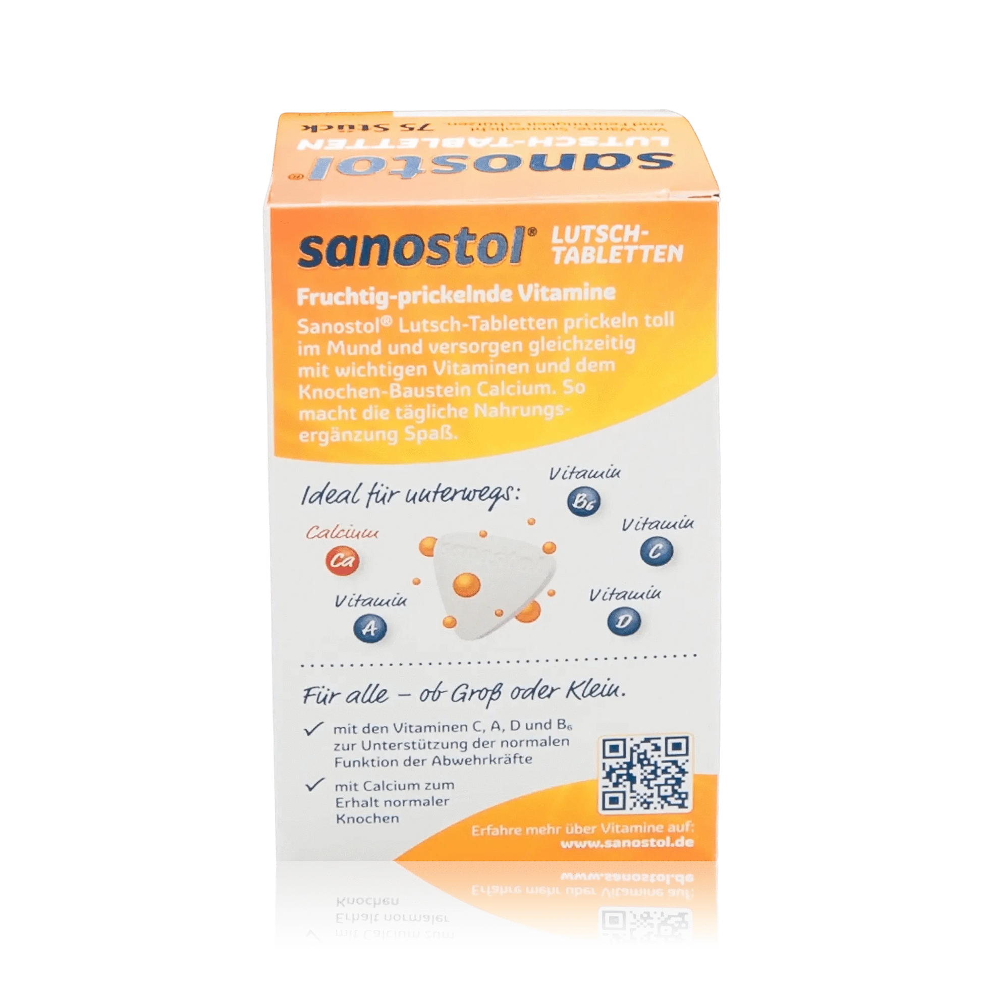 Sanostol Lutschtabletten mit Multi-Vitaminen und Calcium - ROTE.PLACE