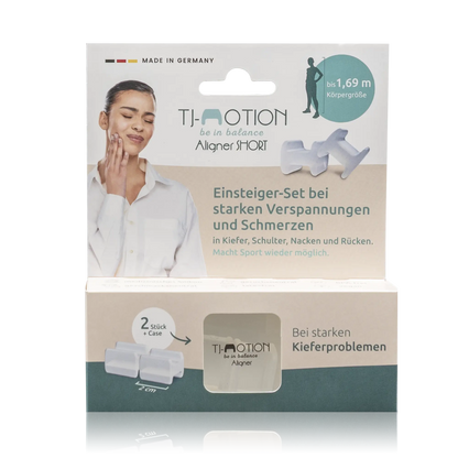 TJ Motion be in balance Aligner SHORT – Einsteiger-Set bei starken Verspannungen - bis 1,69 m Körpergröße (1 St.) - ROTE.PLACE