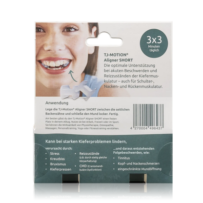 TJ Motion be in balance Aligner SHORT – Einsteiger-Set bei starken Verspannungen - bis 1,69 m Körpergröße (1 St.) - ROTE.PLACE