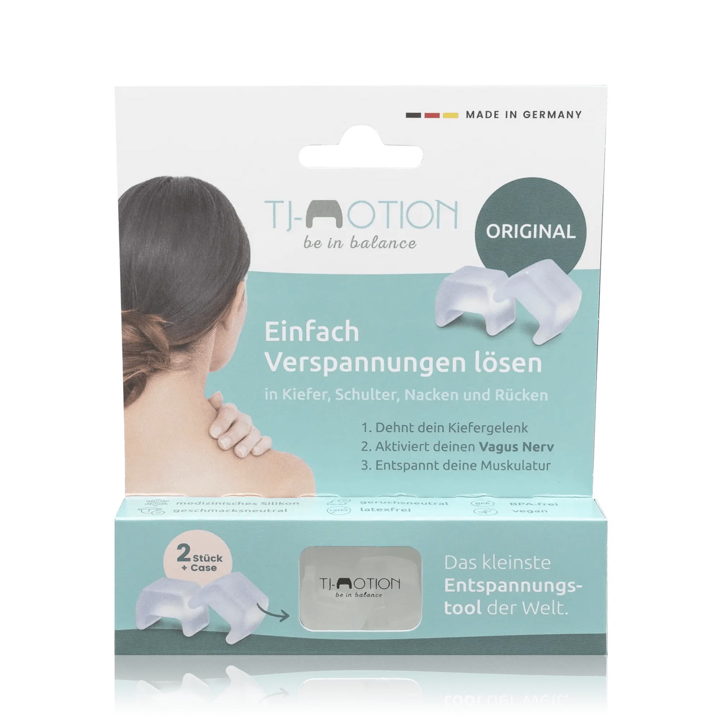 TJ Motion be in balance Original aus DHDL - Einfach Verspannungen lösen (1 Set) - ROTE.PLACE