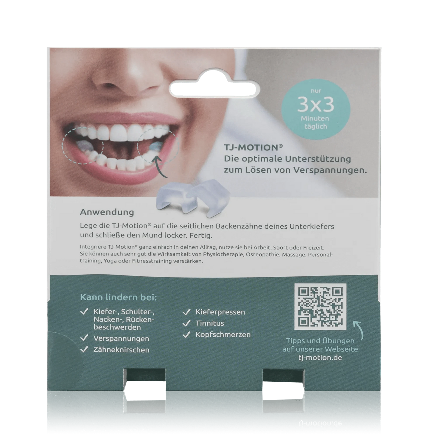 TJ Motion be in balance Original aus DHDL - Einfach Verspannungen lösen (1 Set) - ROTE.PLACE