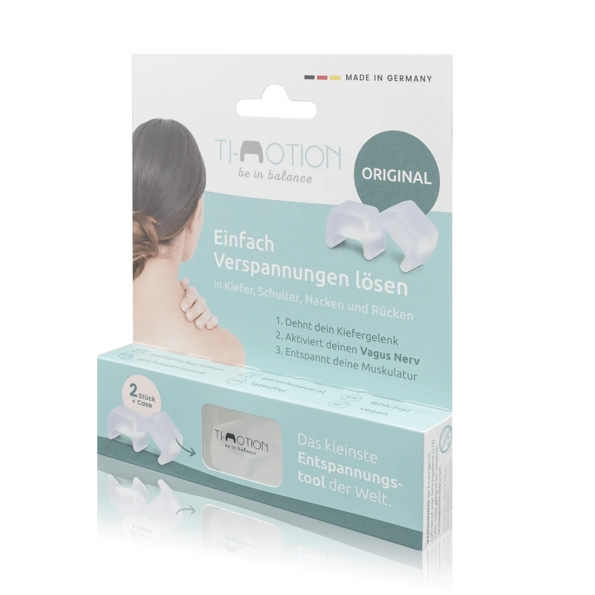 TJ Motion be in balance Original aus DHDL - Einfach Verspannungen lösen (1 Set) - ROTE.PLACE